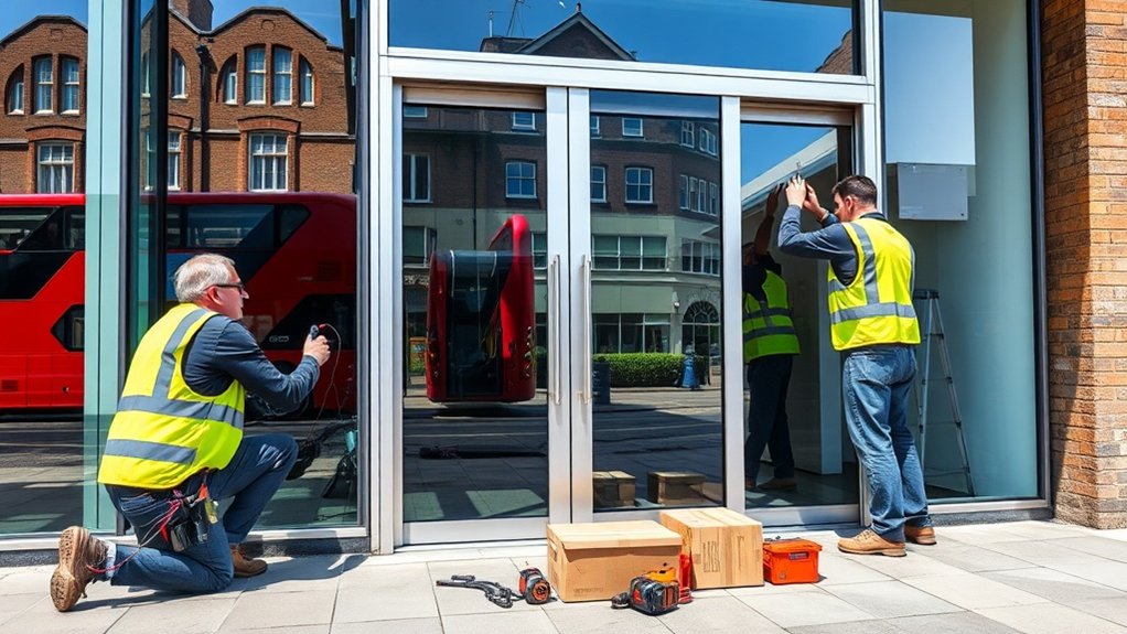 Automatic Door Installation Rotherhithe
