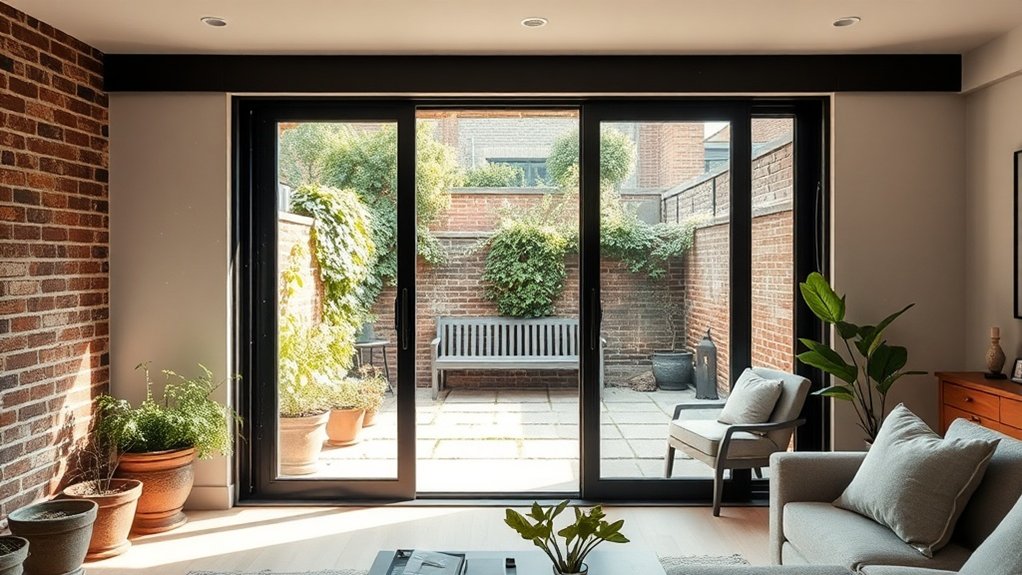 Bifold Wall to Garden Rotherhithe