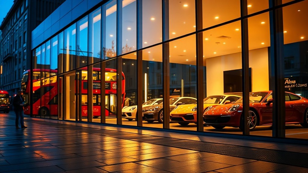 Car Showroom Glazing Rotherhithe