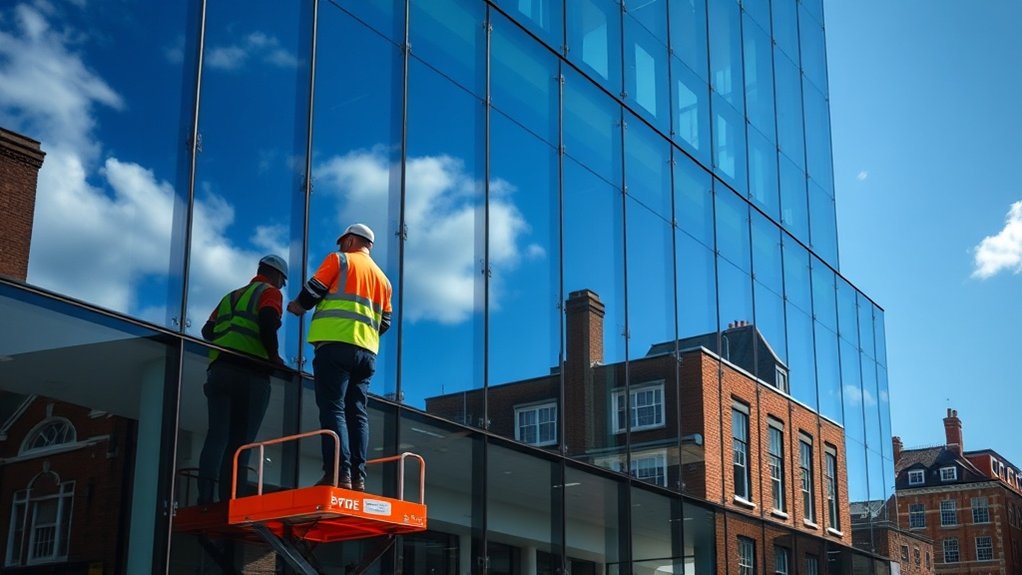 Commercial Glazing Surrey Quays