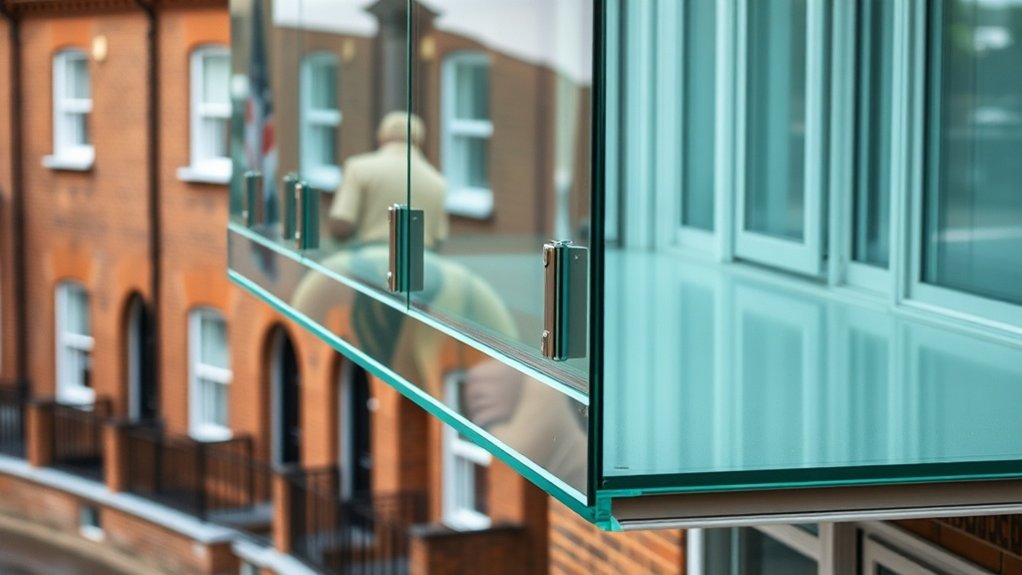 Glass Balcony Installation Rotherhithe