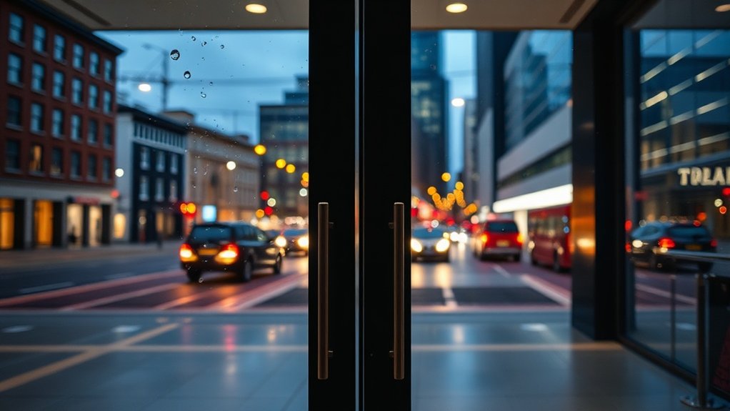 Glass Doors Wapping