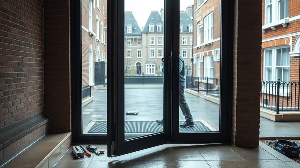 Pivot Door Installation Rotherhithe