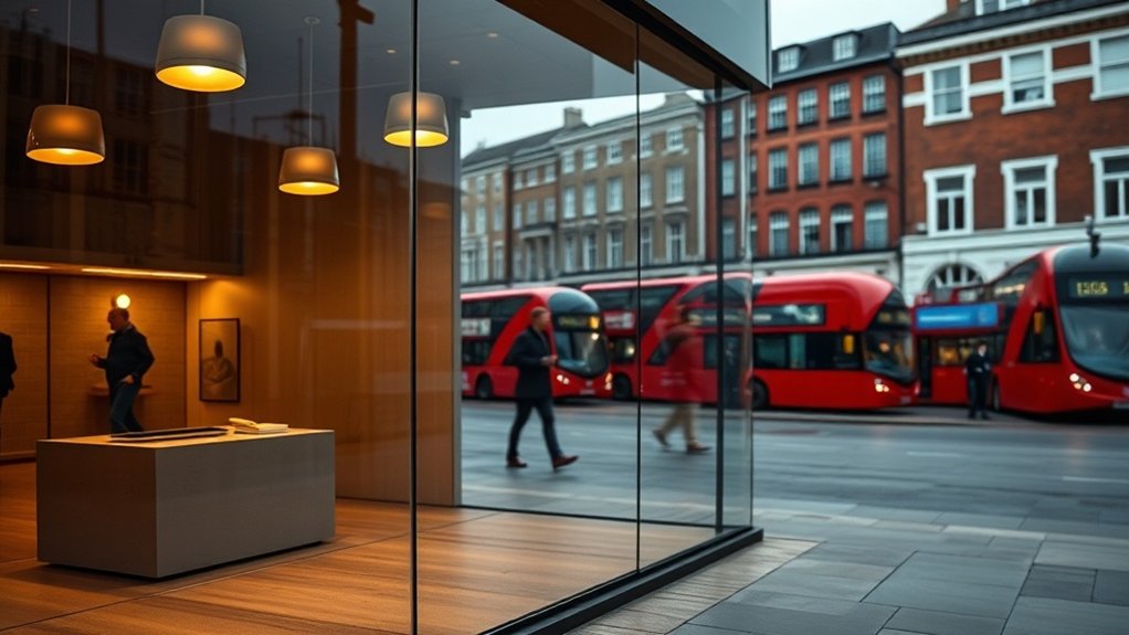 Shop Front Glazing Surrey Quays
