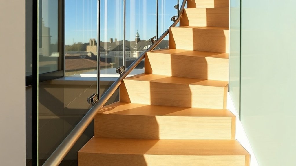 Staircase Glass Panels Rotherhithe