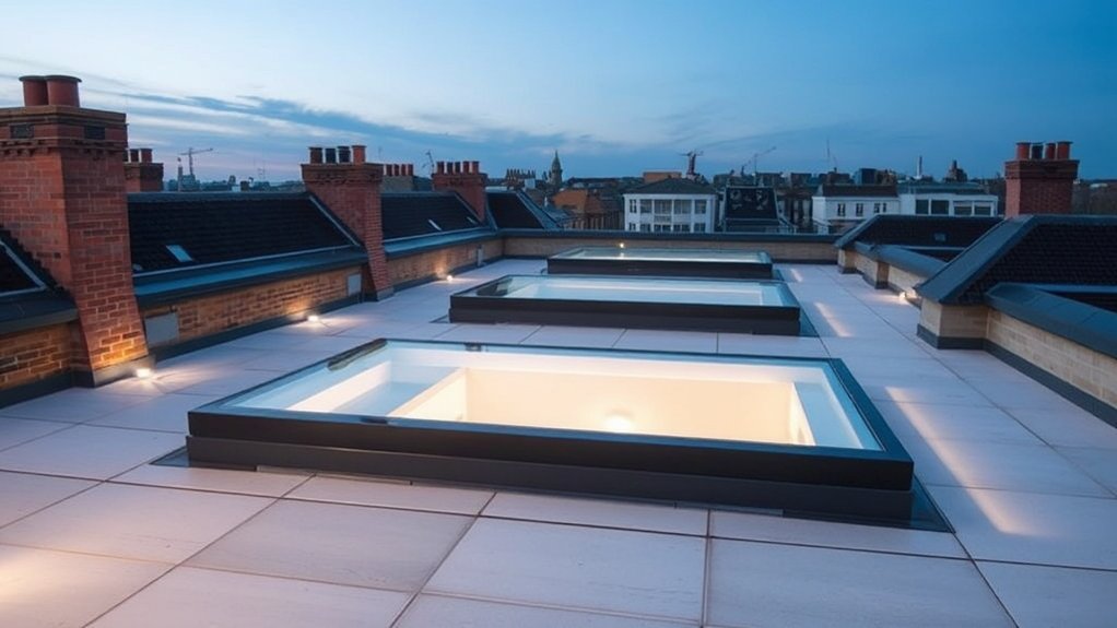 Walk-On Roof Lights Rotherhithe