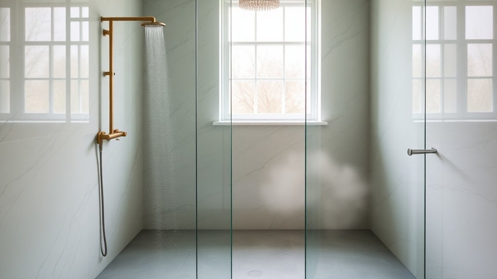 Wet Room Glass Panels Rotherhithe